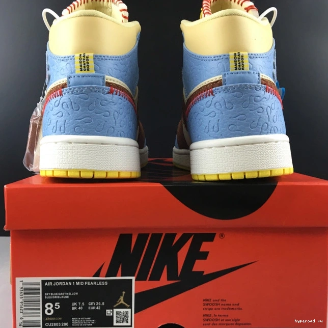 Air Mid CU2803-200 1 Jordan Rouge x SE Chateau Fearless Maison 0822